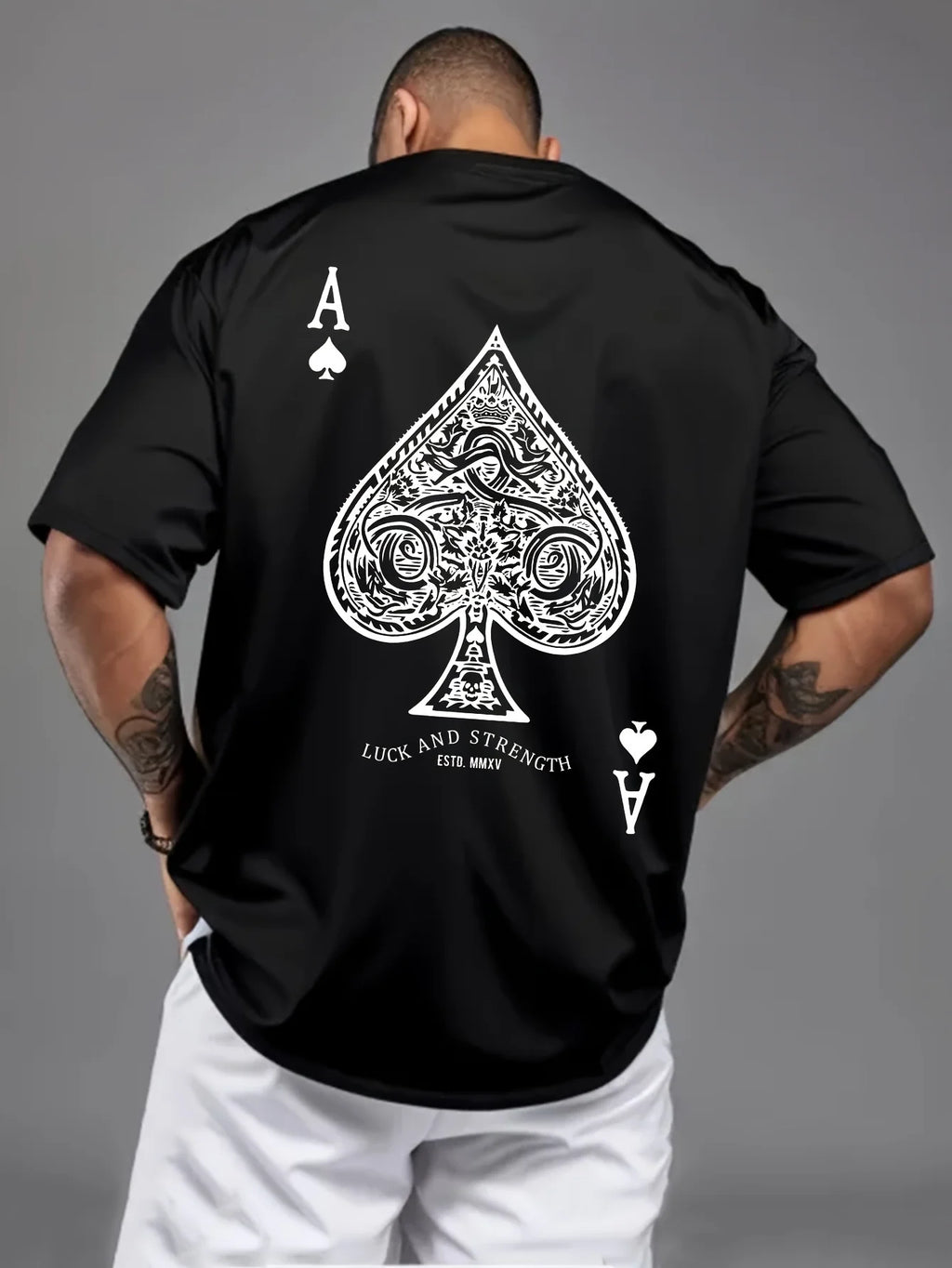 Oversized Retro Spade Tee