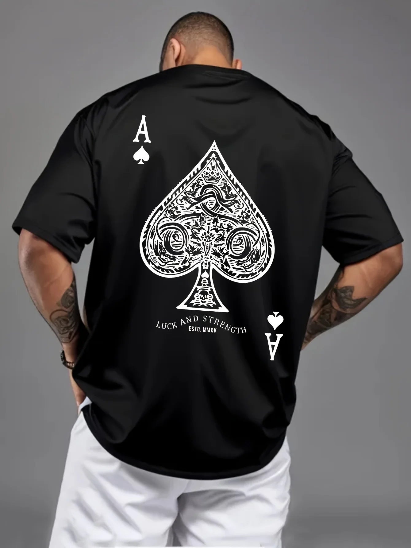 Oversized Retro Spade Tee