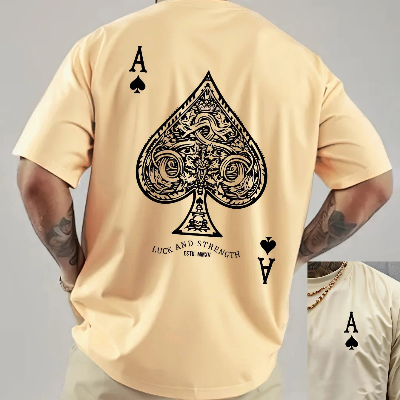 Oversized Retro Spade Tee
