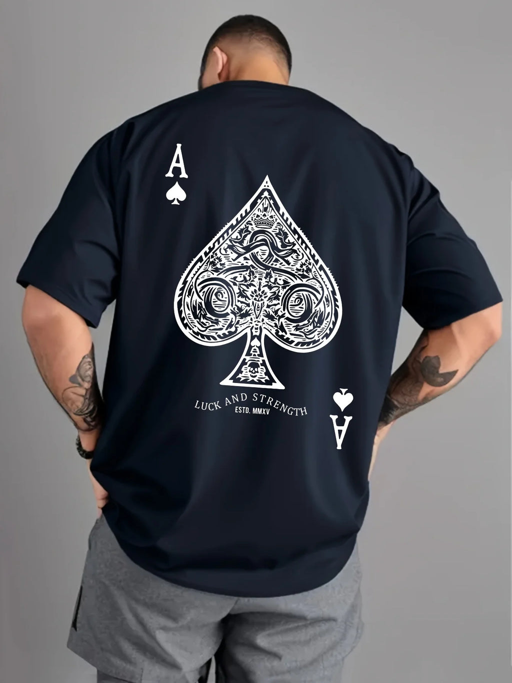 Oversized Retro Spade Tee