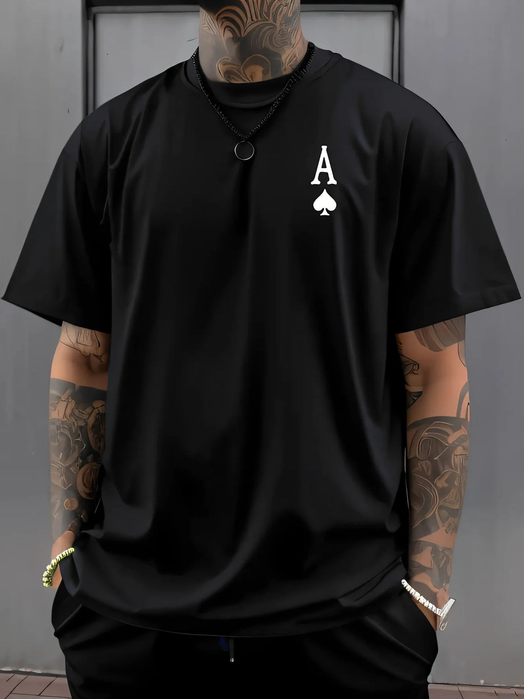 Oversized Retro Spade Tee