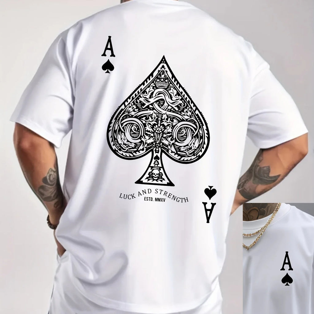 Oversized Retro Spade Tee