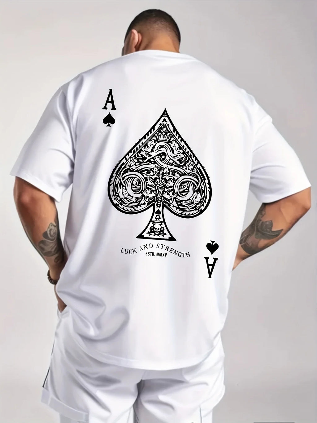 Oversized Retro Spade Tee