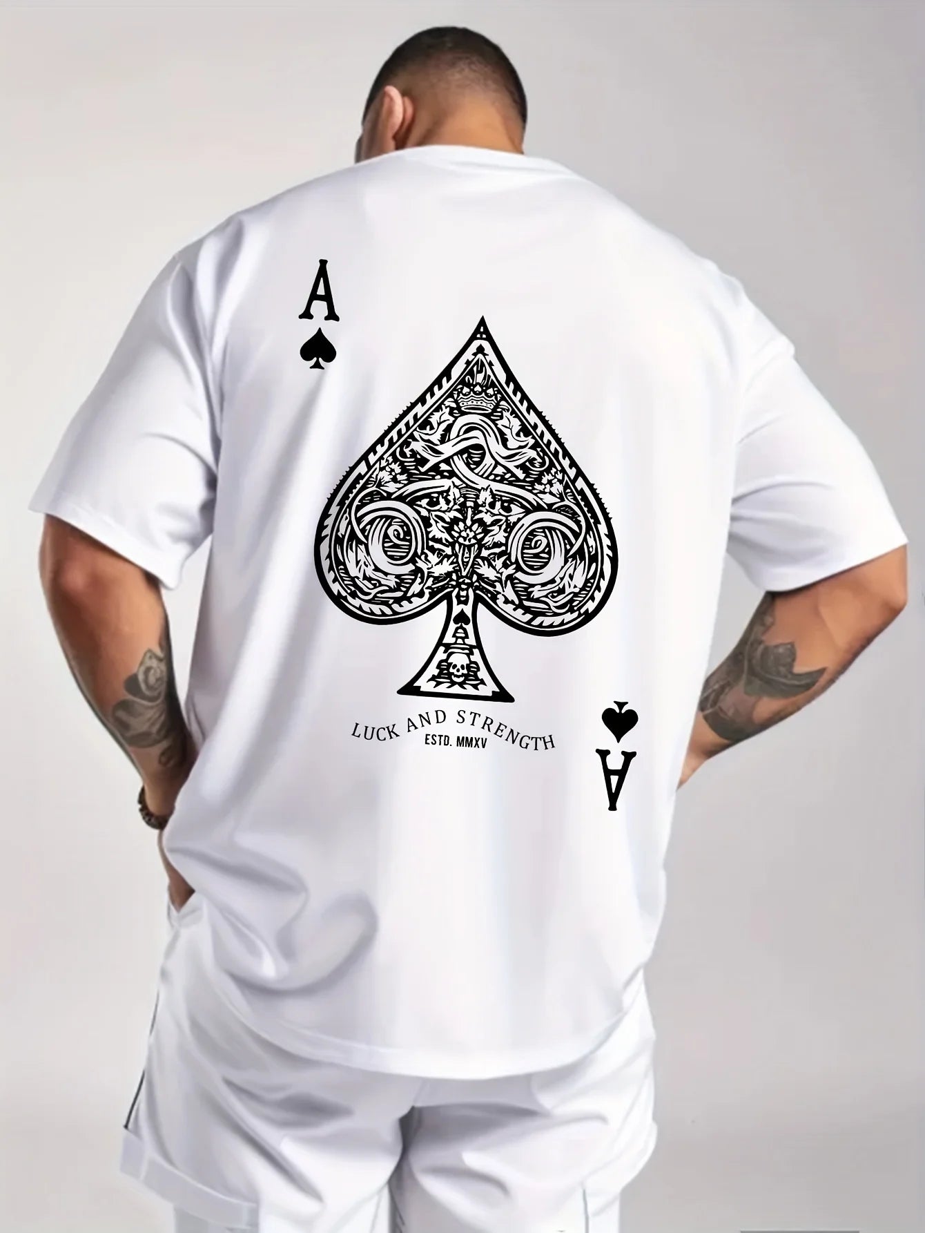 Oversized Retro Spade Tee