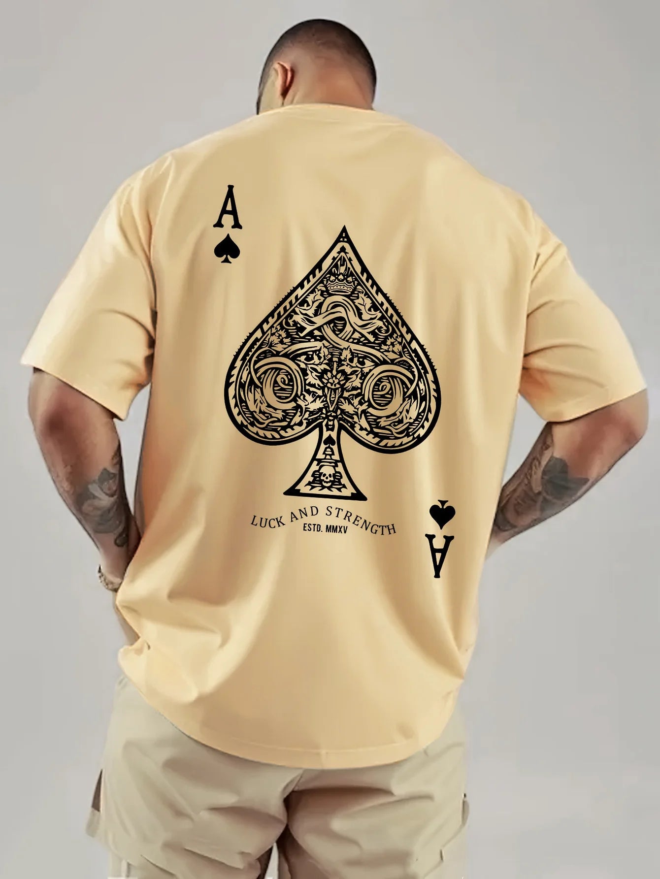 Oversized Retro Spade Tee
